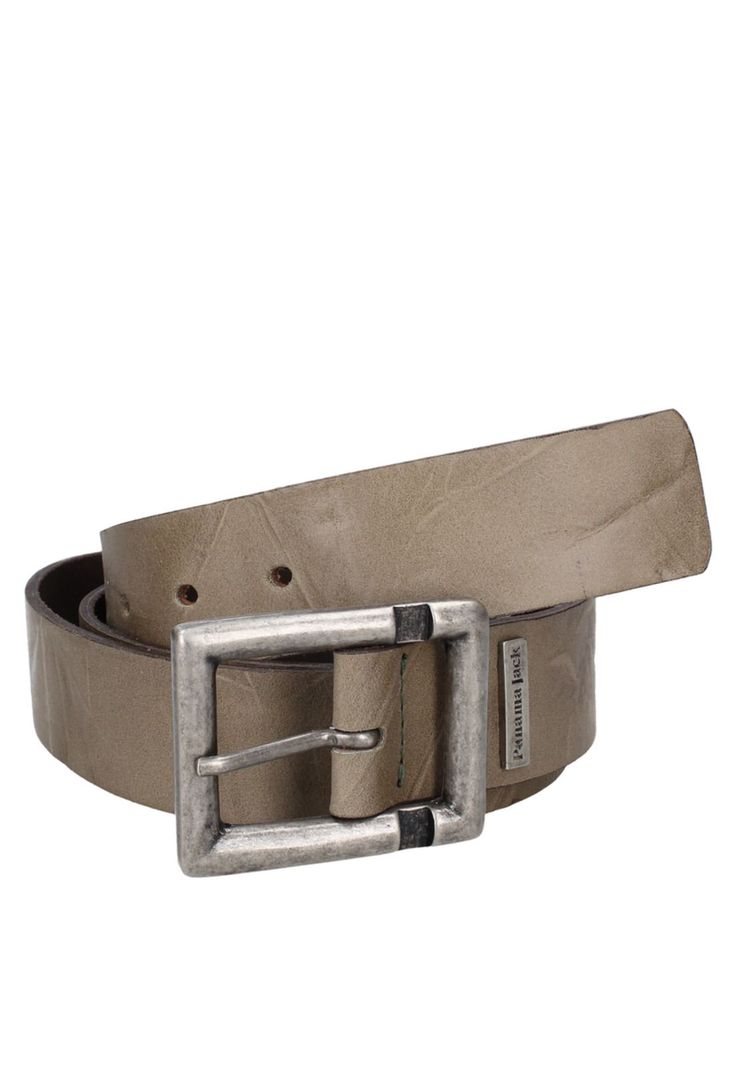 Cinturón Cuero Hombre J506 Verde Panama Jack-0