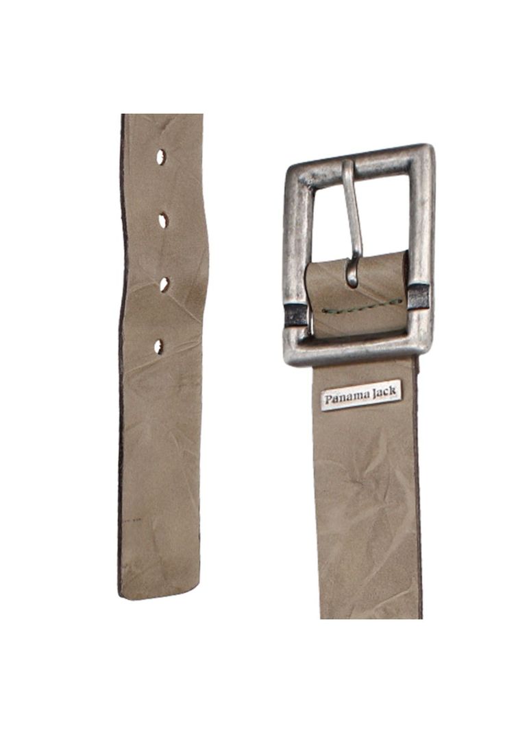 Cinturón Cuero Hombre J506 Verde Panama Jack-1