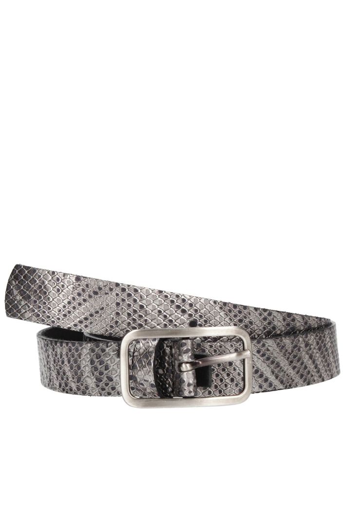Cinturón Cuero Mujer Z582 Peltre Zappa-0
