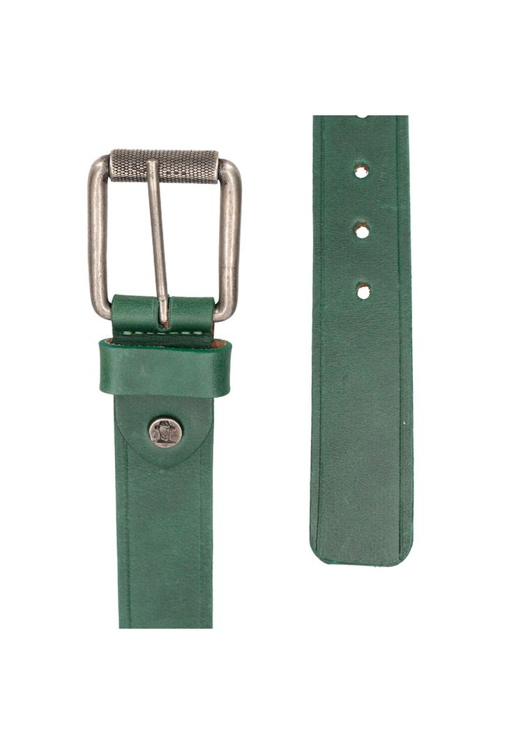 Cinturón Cuero Hombre Verde Panama Jack-2