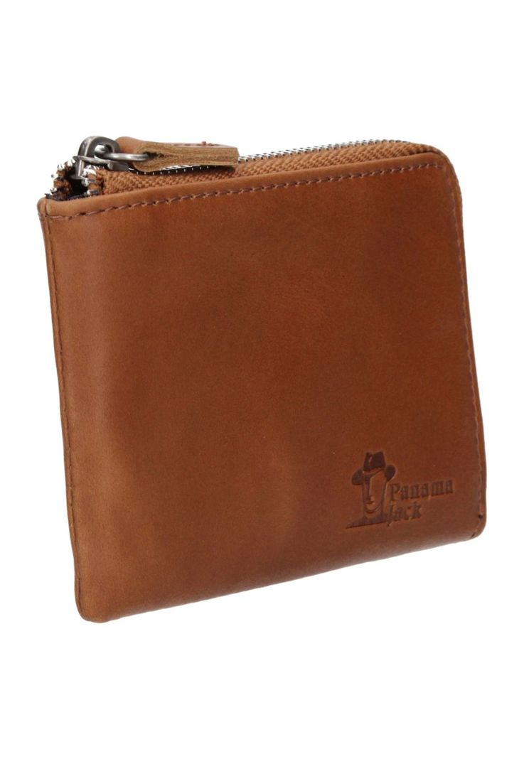 Monedero Cuero Hombre Camel Panama Jack-1