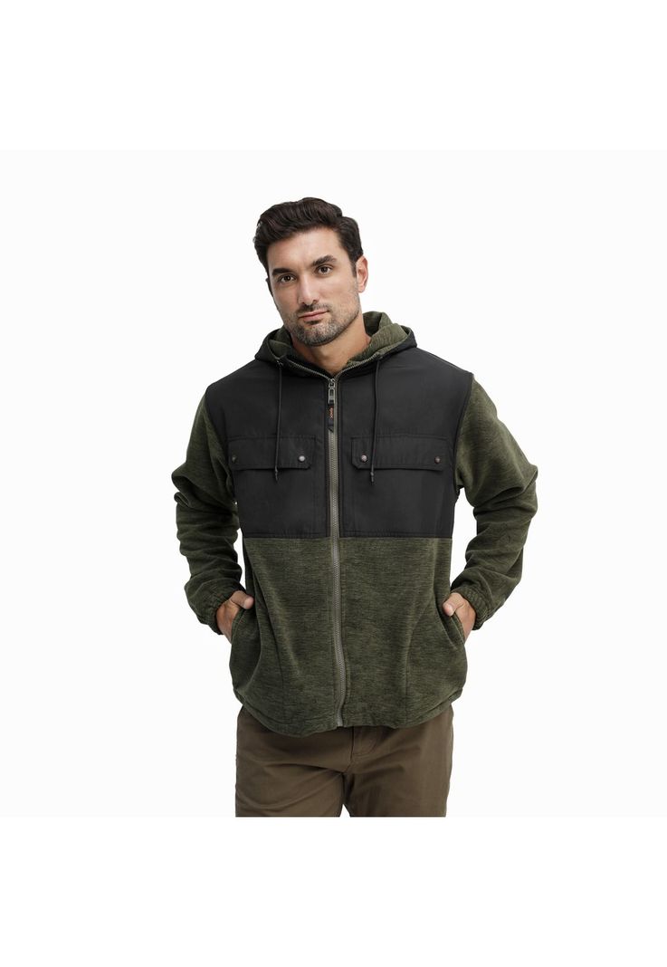 Polerón Polar Hombre Verde Panama Jack-0
