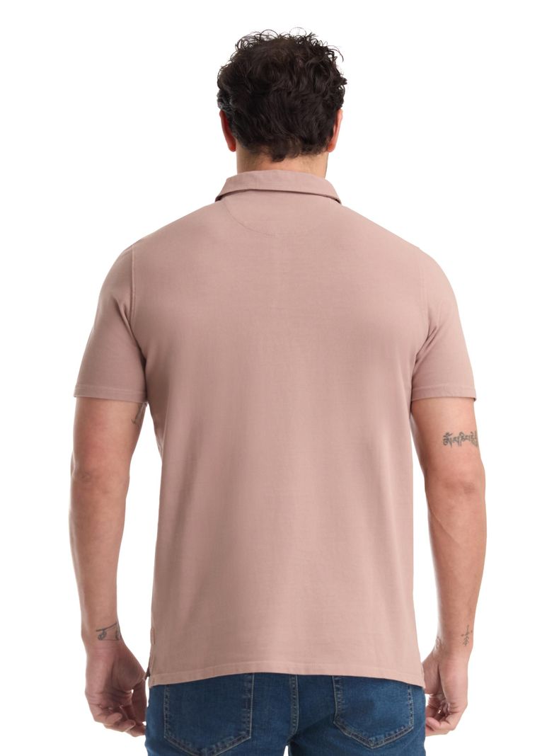 Polera Manga Corta Hombre Valencia Panama Jack-2