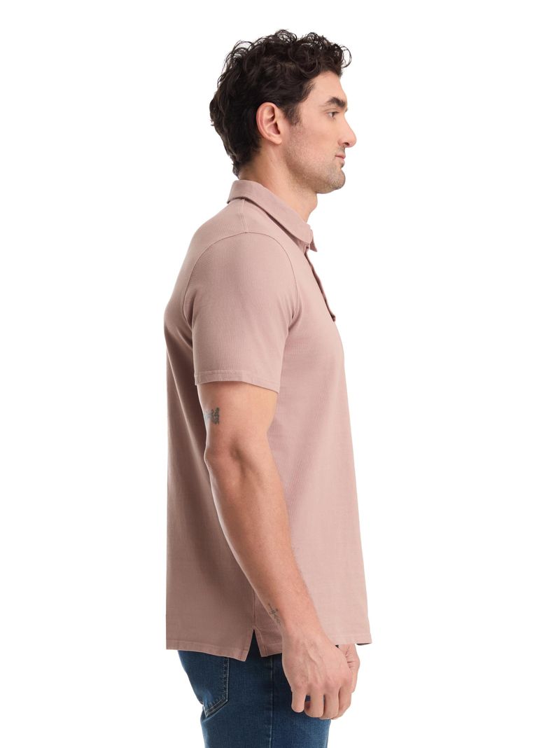 Polera Manga Corta Hombre Valencia Panama Jack-4