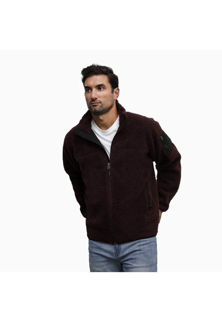 Chaqueta Hombre burdeo Panama Jack-0