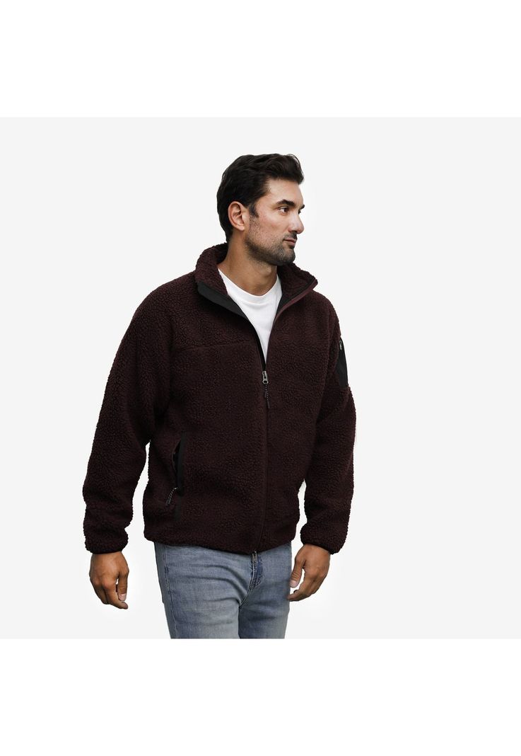 Chaqueta Hombre burdeo Panama Jack-2