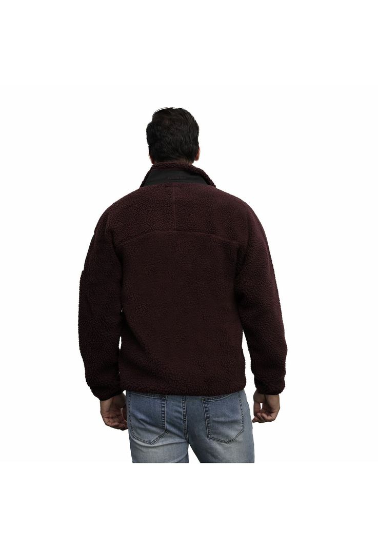Chaqueta Hombre burdeo Panama Jack-3