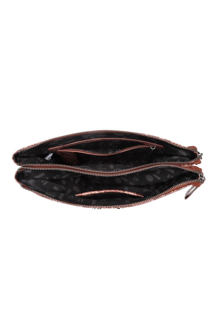 Cartera Bandolera Animal Print Pollini-3