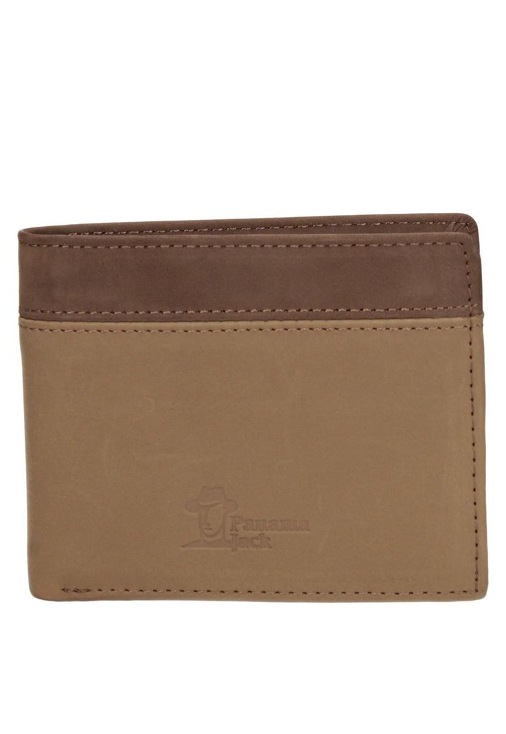 Billetera Tarjetero Hombre Brown Panama Jack-0