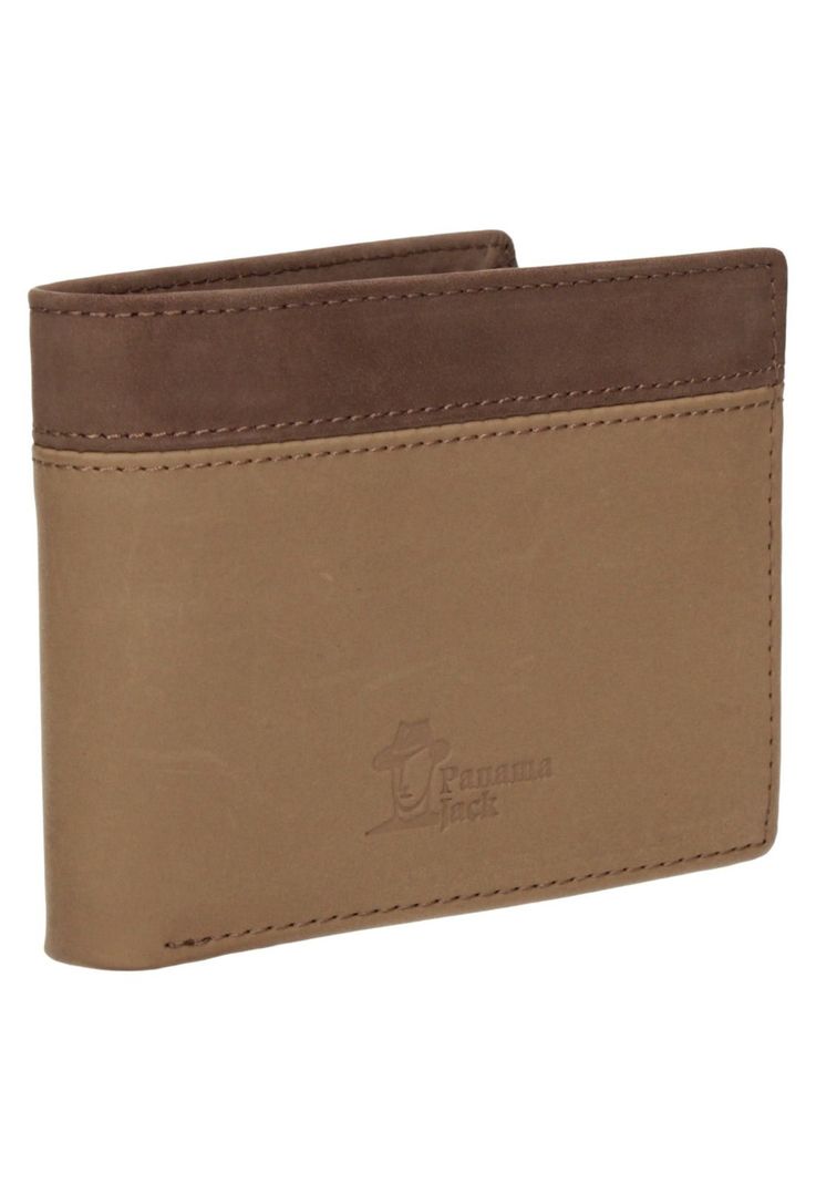 Billetera Tarjetero Hombre Brown Panama Jack-1
