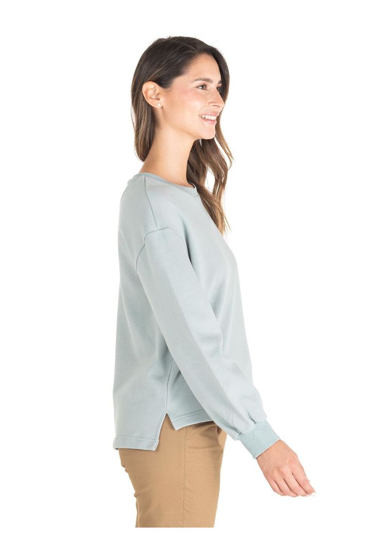 Polerón Mujer Celeste Panama Jack-5
