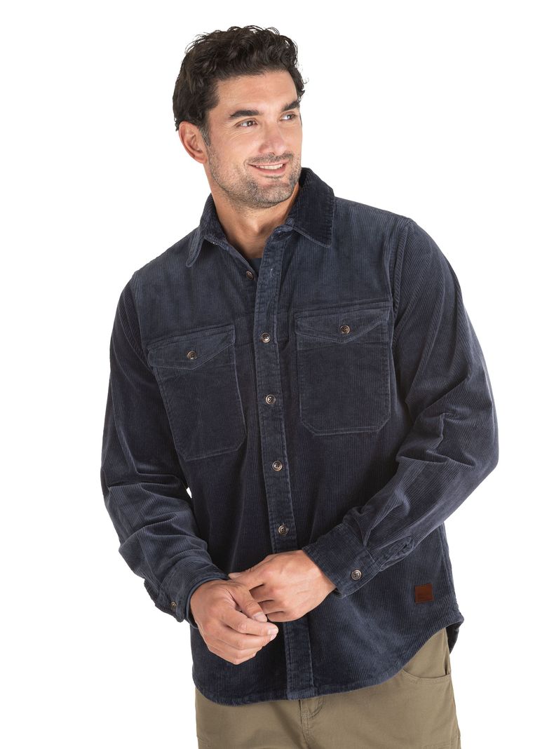 Chaqueta Cotelé Hombre Azul Panama Jack-0