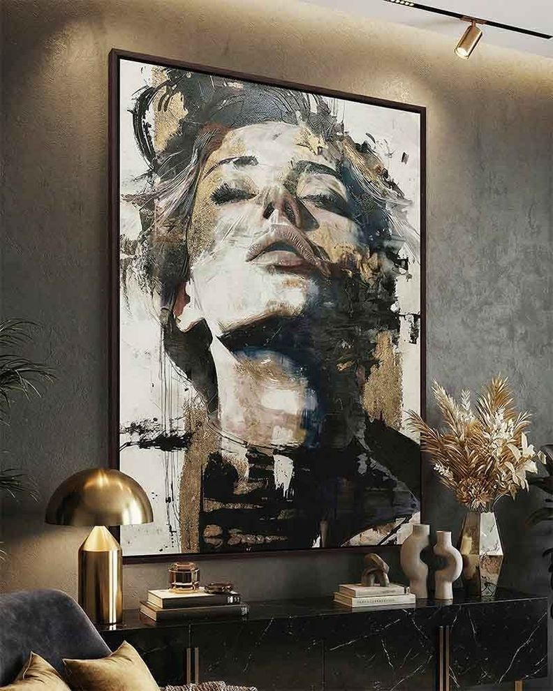 CUADRO CANVAS DECORATIVO ART  80X120 CM CON MARCO F50084 MARVY Surtido No requiere variantes por talla