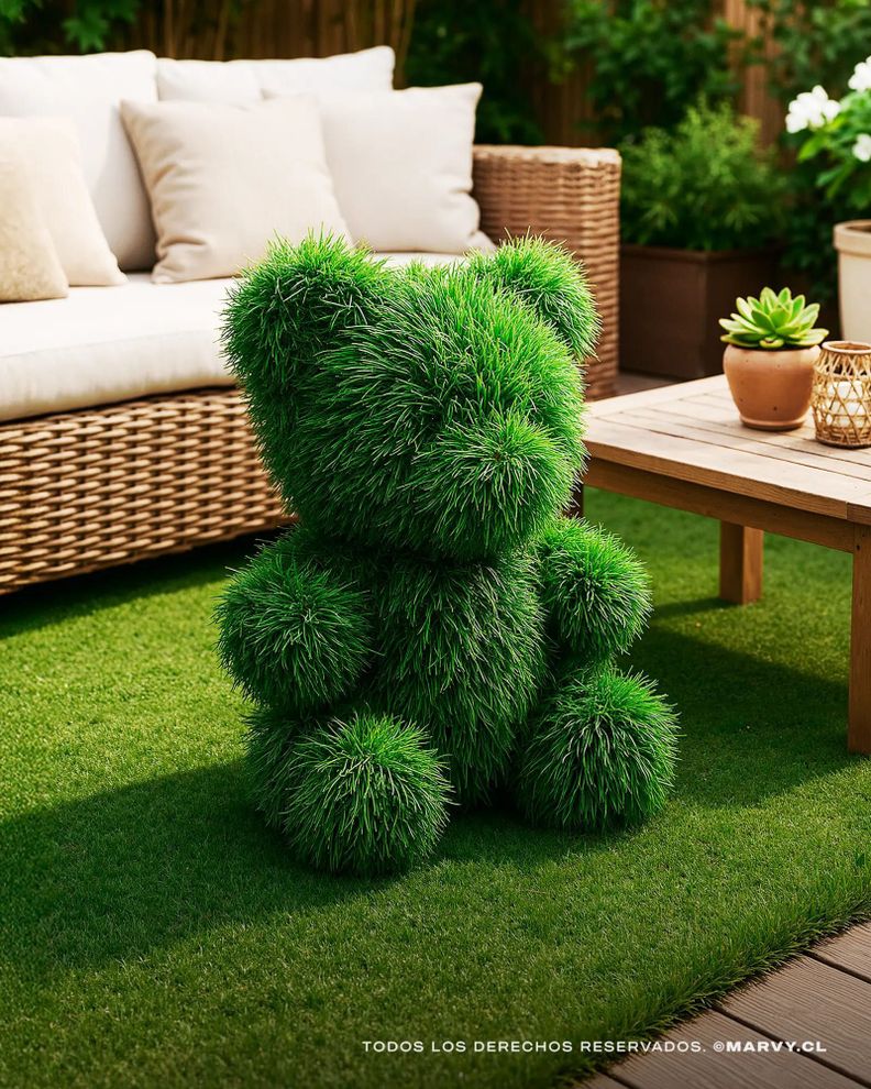 PELUCHE DECORATIVO TEDDY 40 CM MARVY Verde