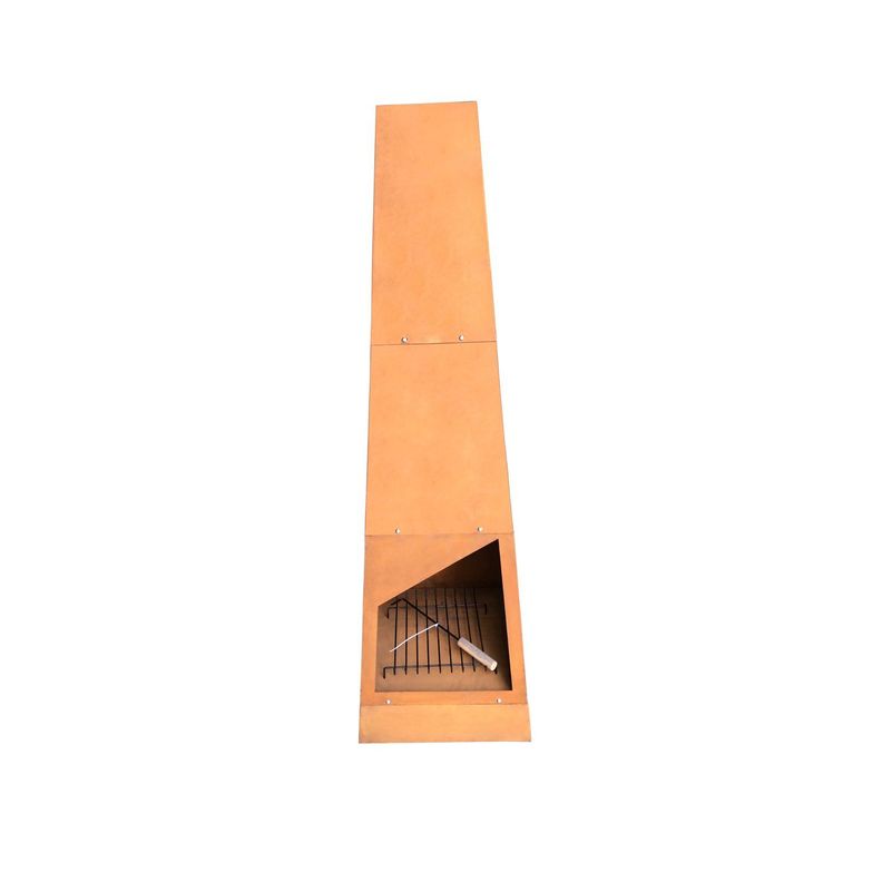 Chimenea Rústica 150cm Exterior-0