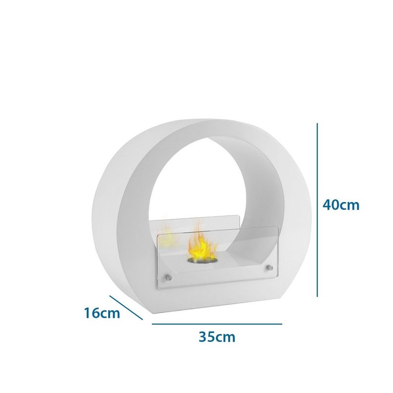 Fogón Decorativo De Mesa Bioetanol 35cm-1
