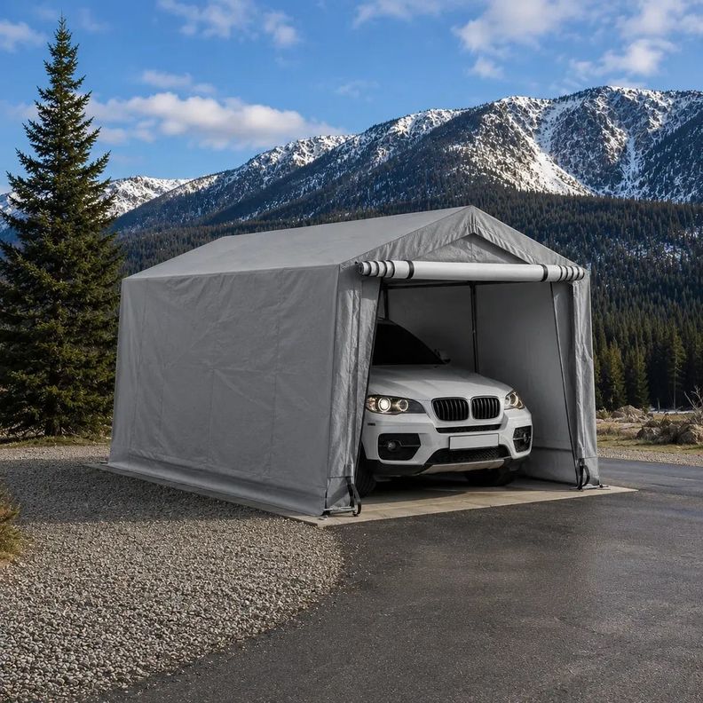 Carpa Garage Para Autos Armable 305x305x240cm