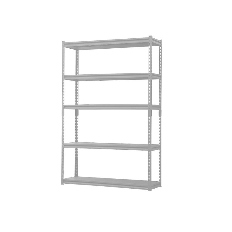 Estante Metálico 5 Repisas Acero 183x70x45cm Gris-0