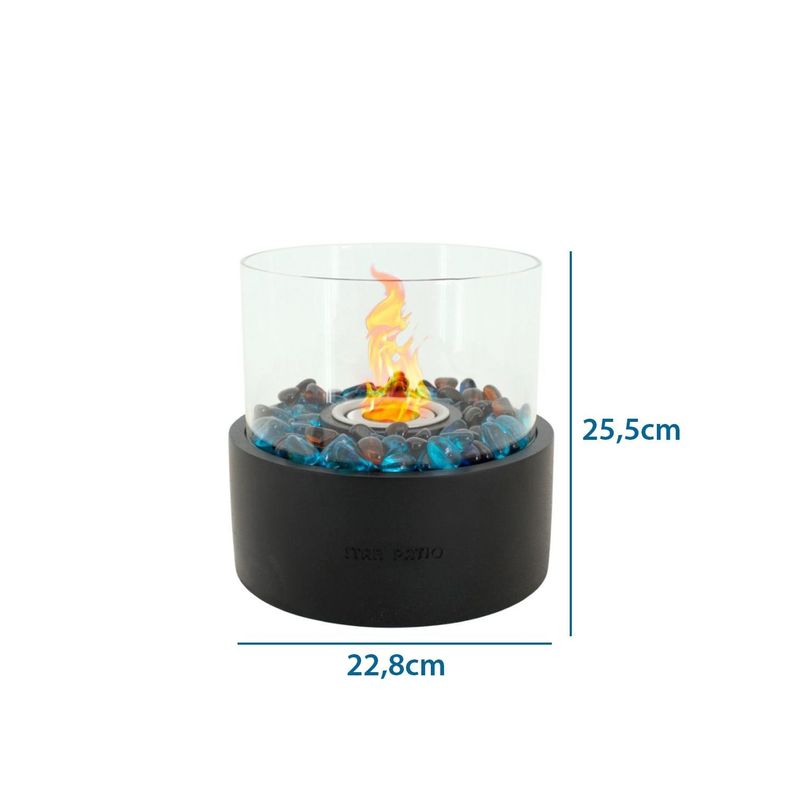Fogón Decorativo De Mesa Bioetanol 25.5cm-1