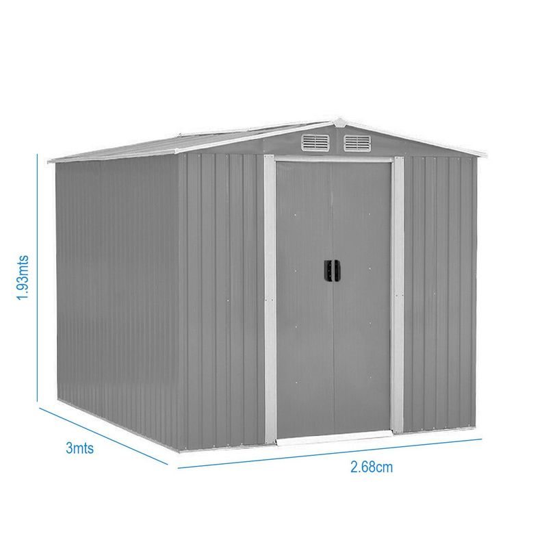 Bodega De Jardin Gris 8.41mt2 305x276cm-1