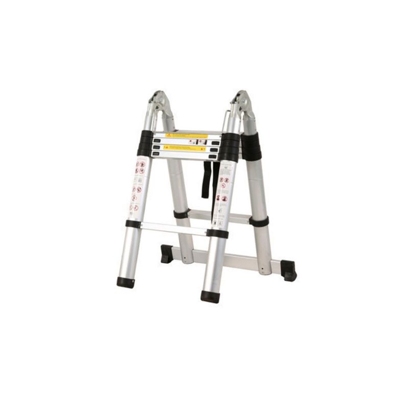 Escalera Telescopica aluminio multiuso 3,2m-1