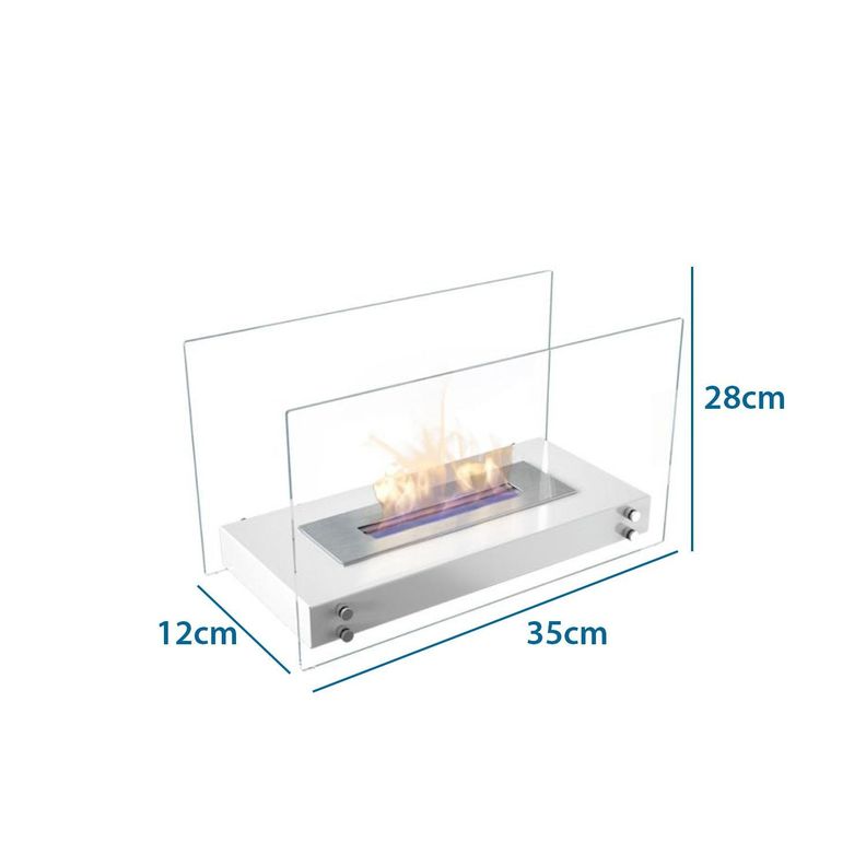 Fogón Decorativo De Mesa Bioetanol 35x28cm-1