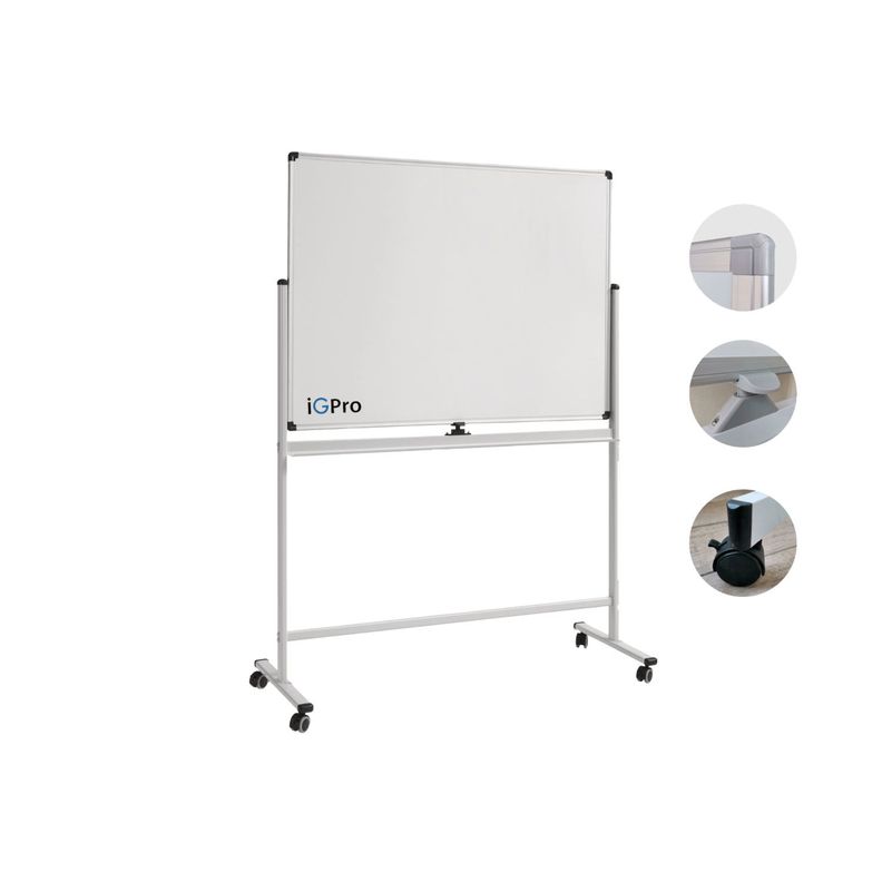 Pizarra Classic Móvil Magnética Doble Cara 100x200cm-1