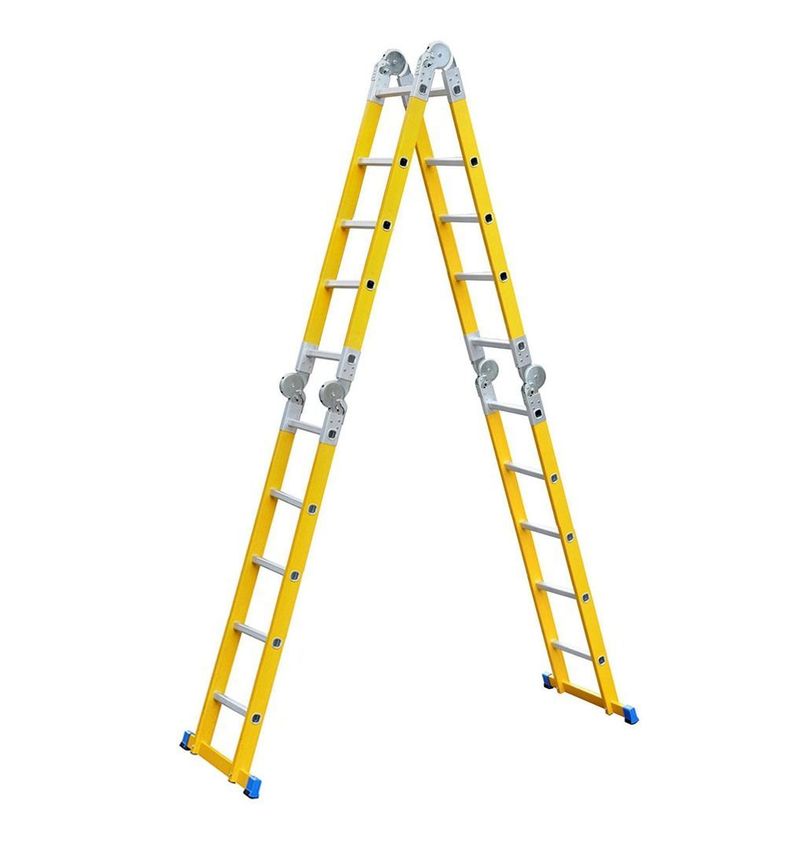 Escalera Fibra de Vidrio 5,7mt 20 Peldaños-0