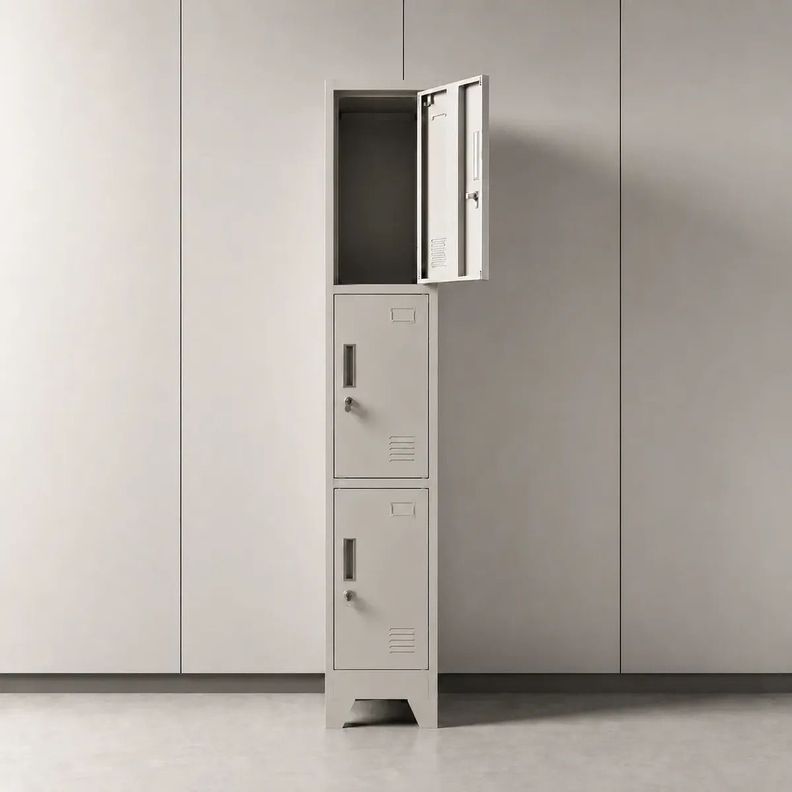 Locker 1 Cuerpo 3 Casilleros 180x30x45cm