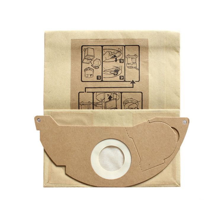 5 Bolsa papel para Aspiradora Karcher WD2-1