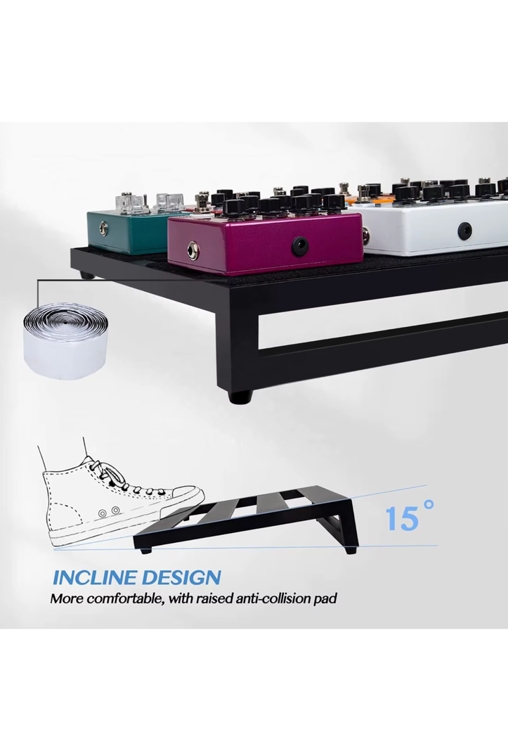 Pedalboard Guitarra Bajo con Bolso-4