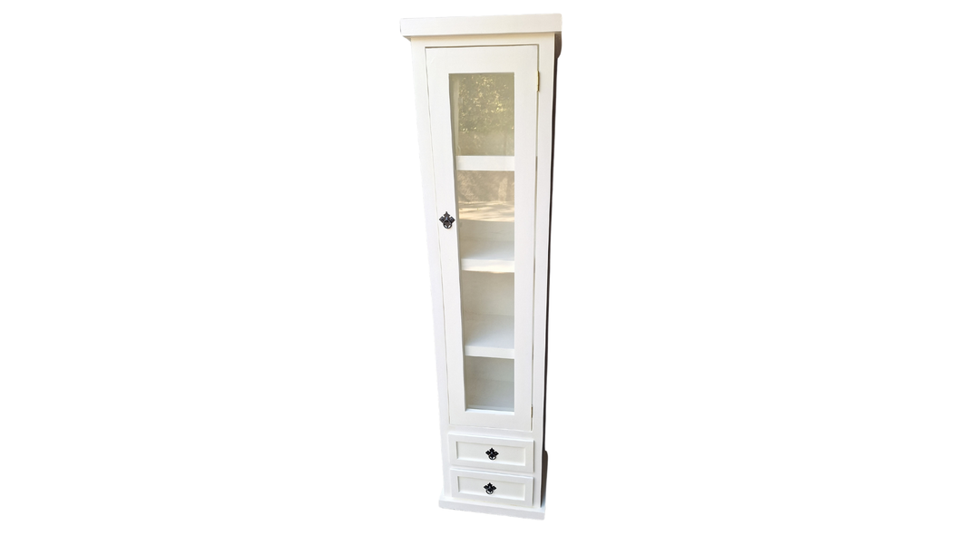 Torre Madera Rustica Blanca-5