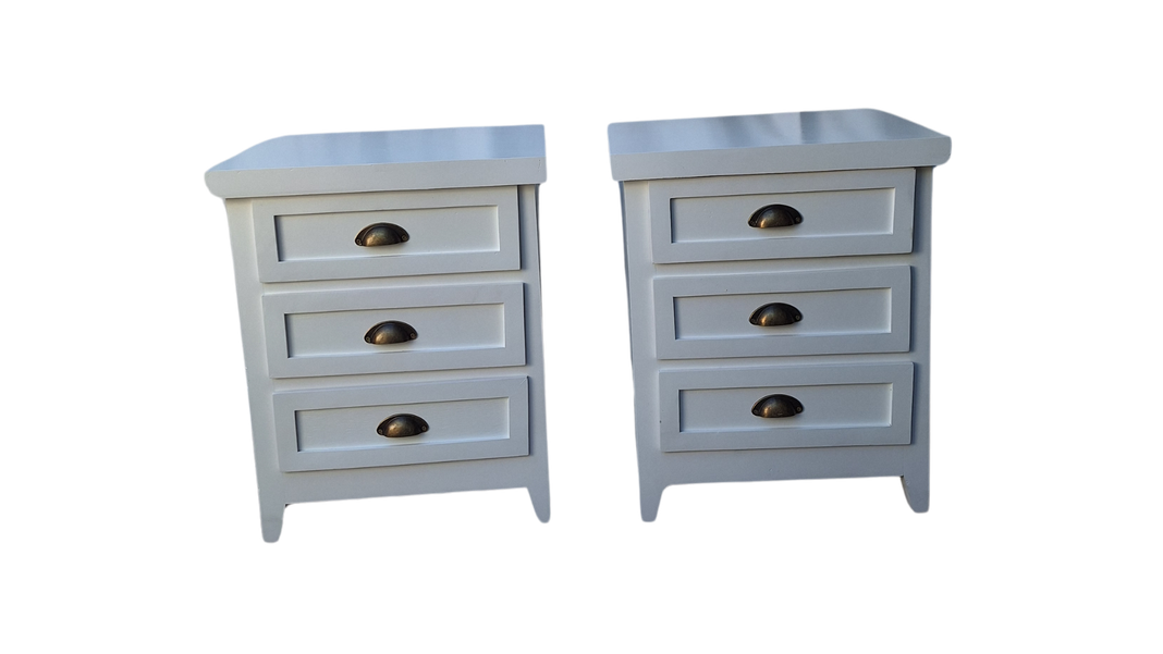 Velador Rustico Blanco Completo Terramo Pack