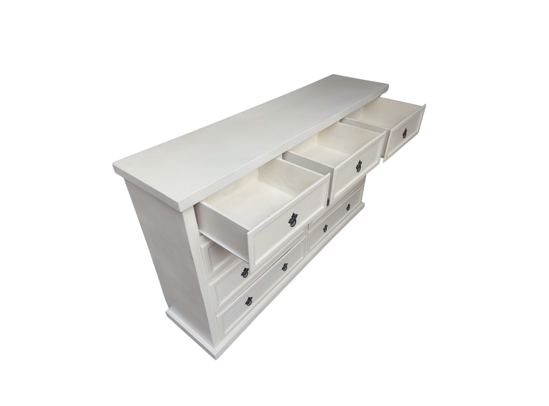 Comoda Rustica Blanca Consenza 150-4