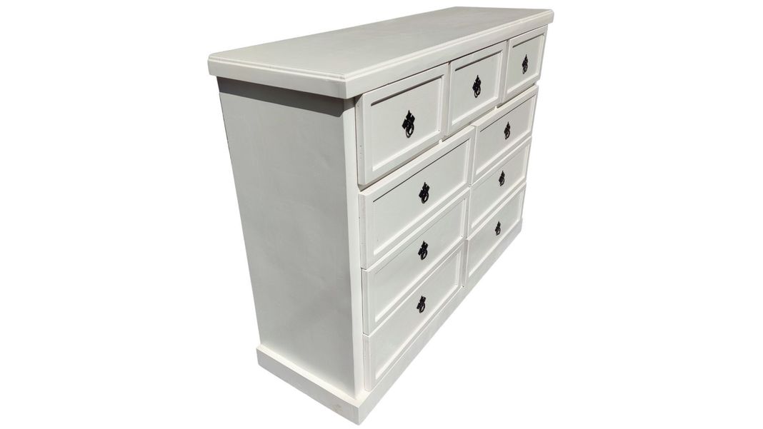 Comoda Rustica Blanca 120-1