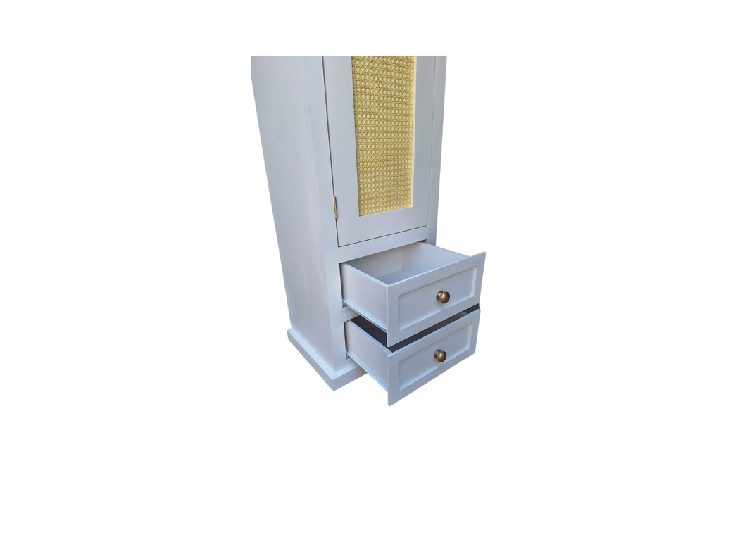 Torre Rustica Blanca Barietta Rattan-3