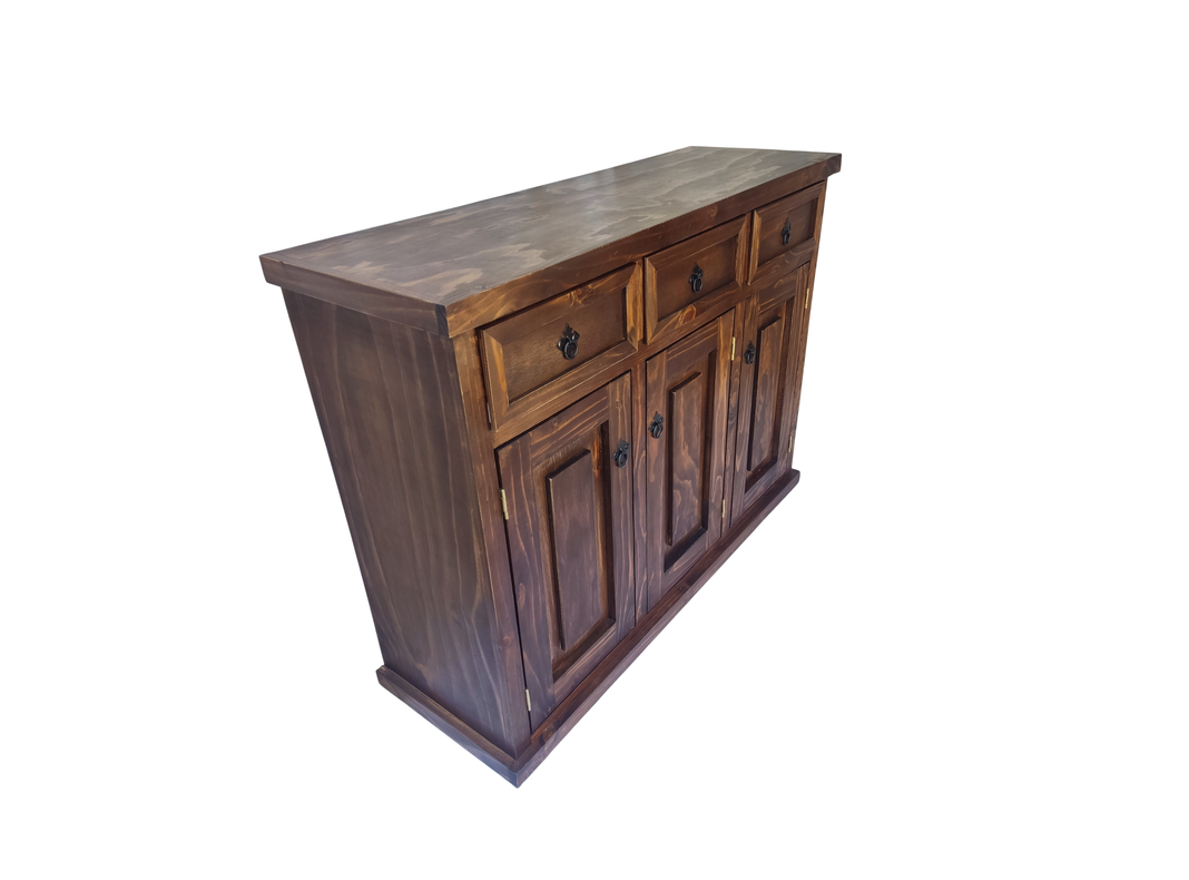 Buffet Rustico 120 cm Bari Chocolate