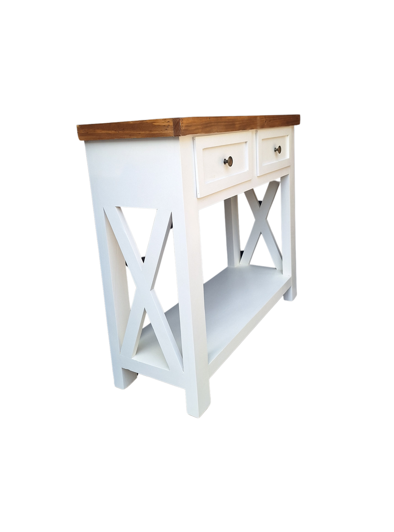 Mueble arrimo urbino 2 blanco bicolor