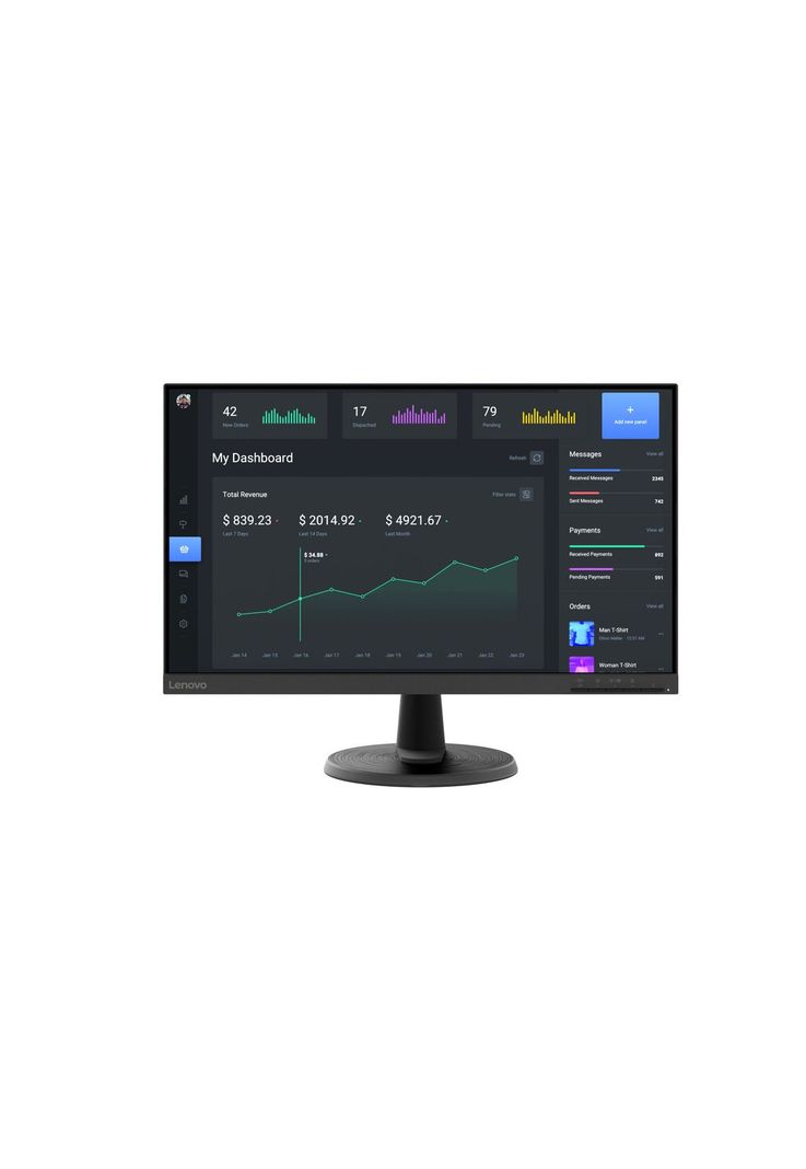Monitor Lenovo D24-40 24'' FHD HDMI + VGA-0