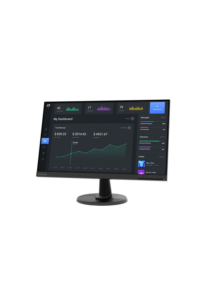 Monitor Lenovo D24-40 24'' FHD HDMI + VGA-7