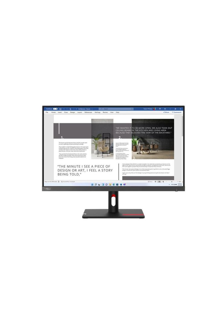 Monitor ThinkVision S27i-30 27" FHD HDMI + VGA Lenovo-0
