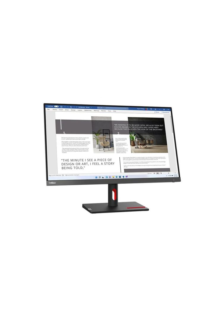 Monitor ThinkVision S27i-30 27" FHD HDMI + VGA Lenovo-2