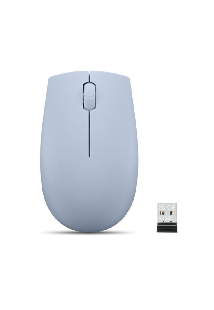 Mouse Lenovo 300 Wireless Compact - Frost Blue-0