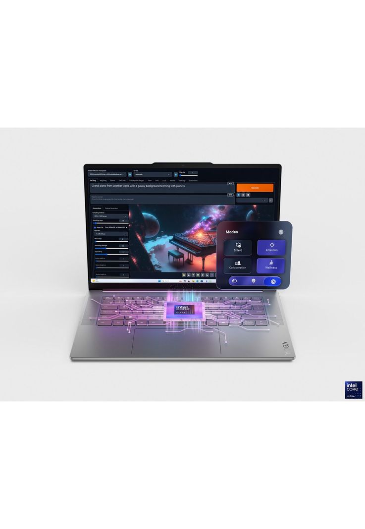 Notebook Yoga Slim 7i 9na Gen Intel Core Ultra 7 32GB RAM 1TB SSD 15,3" 2.8K Windows 11-4