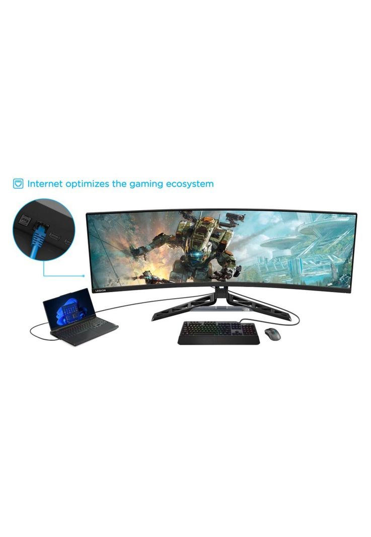 Monitor Gamer Legion R45w-30 WLED DQHD (5120x1440) 45'' AMD FreeSync™-6