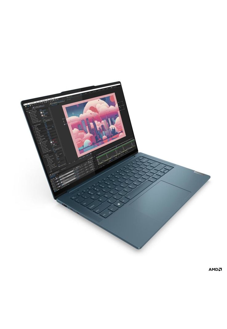 Notebook Yoga Pro 9na Gen AMD Ryzen 7 16GB RAM 1TB SSD RTX3050 14''-4