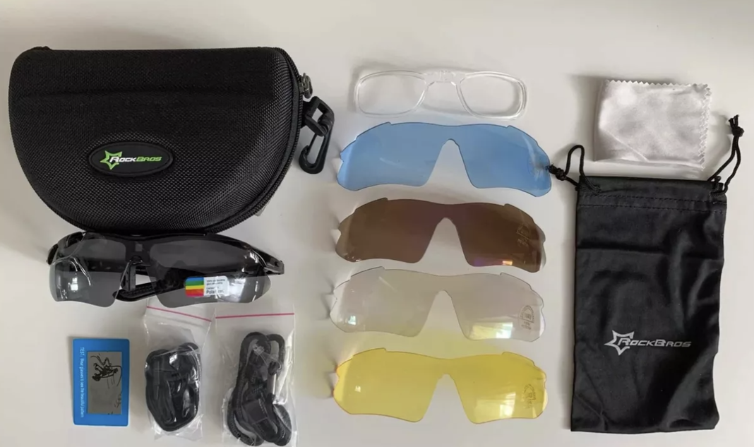 Lentes Rockbros Polarizado Ciclismo 5 Micas-4