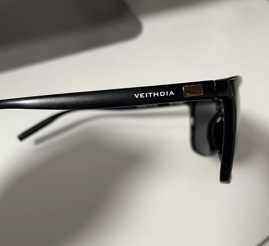 Lentes De Sol Veithdia 6108 Color Negro-6