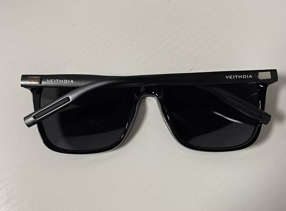 Lentes De Sol Veithdia 6108 Color Negro-7