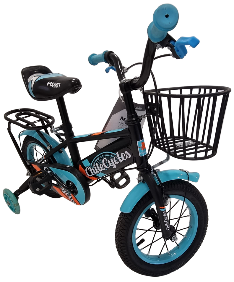 Bicicleta Infantil Celeste Aro 12-2